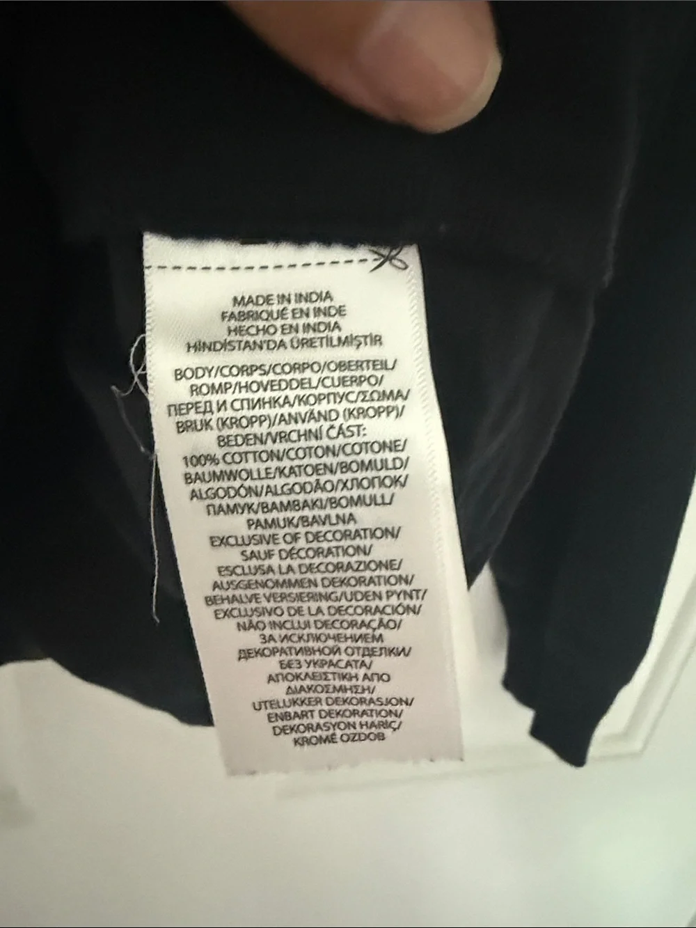 Ralph Lauren Black Long Sleeve Crewneck Tee with Polo Logo